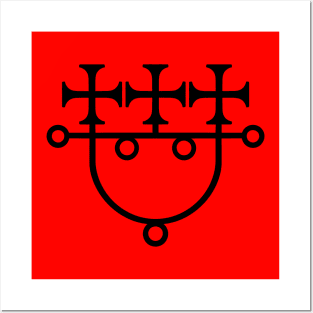 Seal of Sitri or Sigil of Sitri. Bitru or Sytry Posters and Art